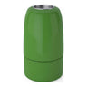 Douille E14 en porcelaine — Vert