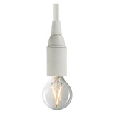 Douille E14 en thermoplastique — Blanc