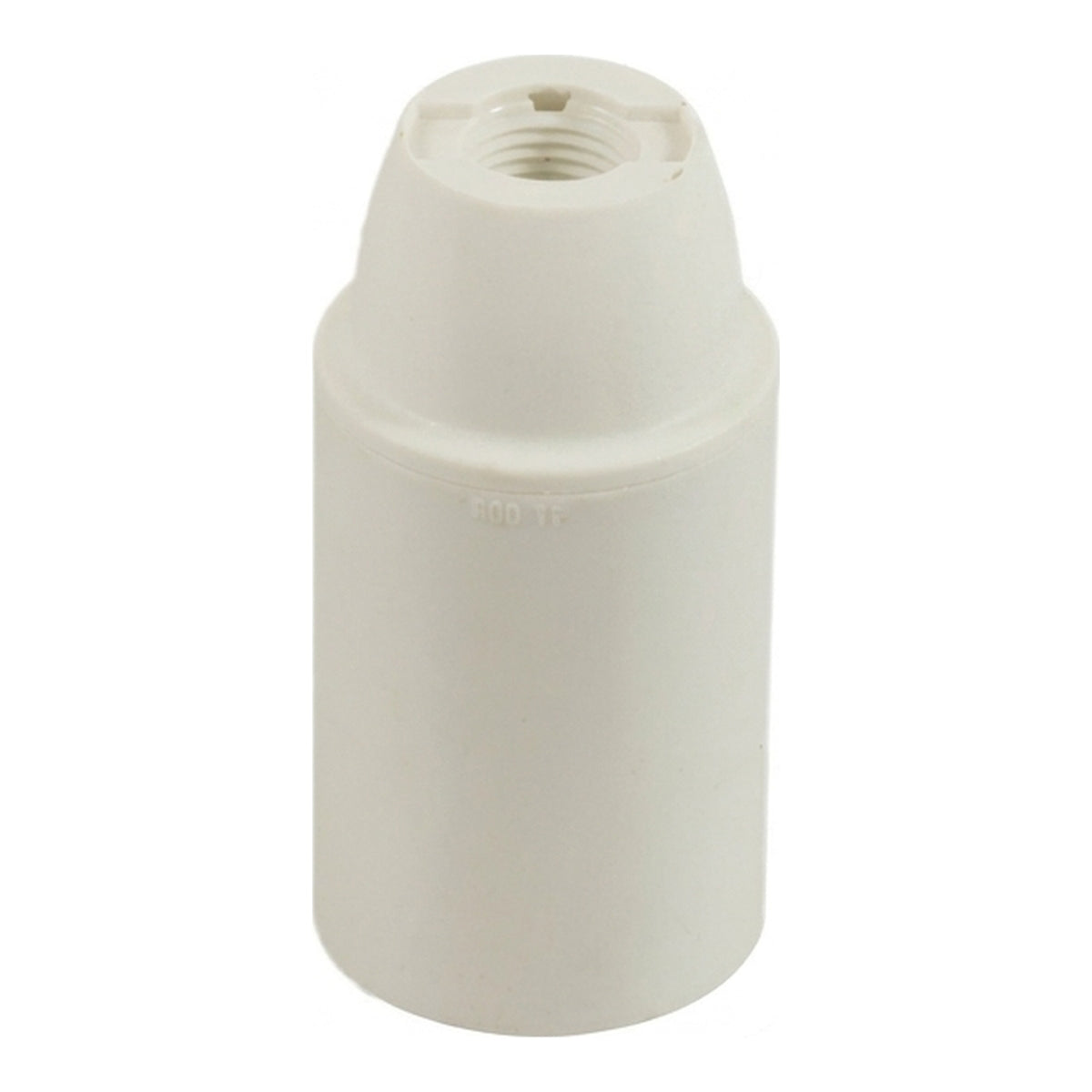 Douille E14 en thermoplastique — Blanc