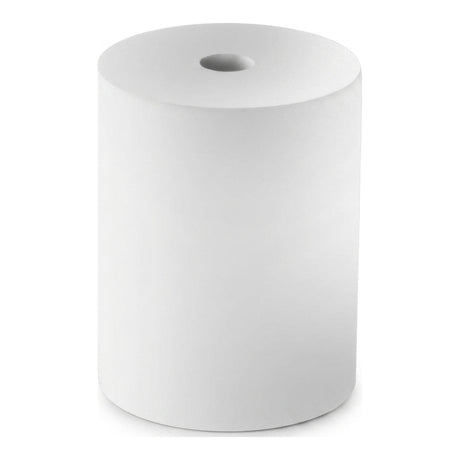 Douille E27 en bois — Blanc