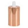 Douille E27 cylindrique en métal — Conique plastique / Cuivre