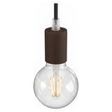 Douille E27 cylindrique en métal — Conique plastique / Rouille
