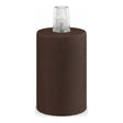 Douille E27 cylindrique en métal — Conique plastique / Rouille