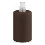 Douille E27 cylindrique en métal — Conique plastique / Rouille