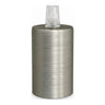 Douille E27 cylindrique en métal — Conique plastique / Titane satiné