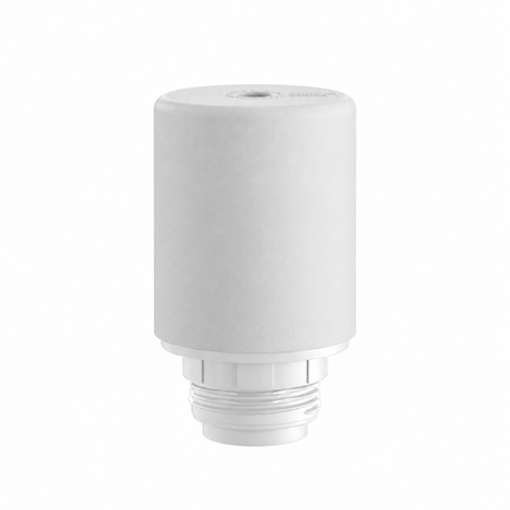 Kit douille E27 d’extérieur en silicone — pour abat-jour — blanc — vue 1