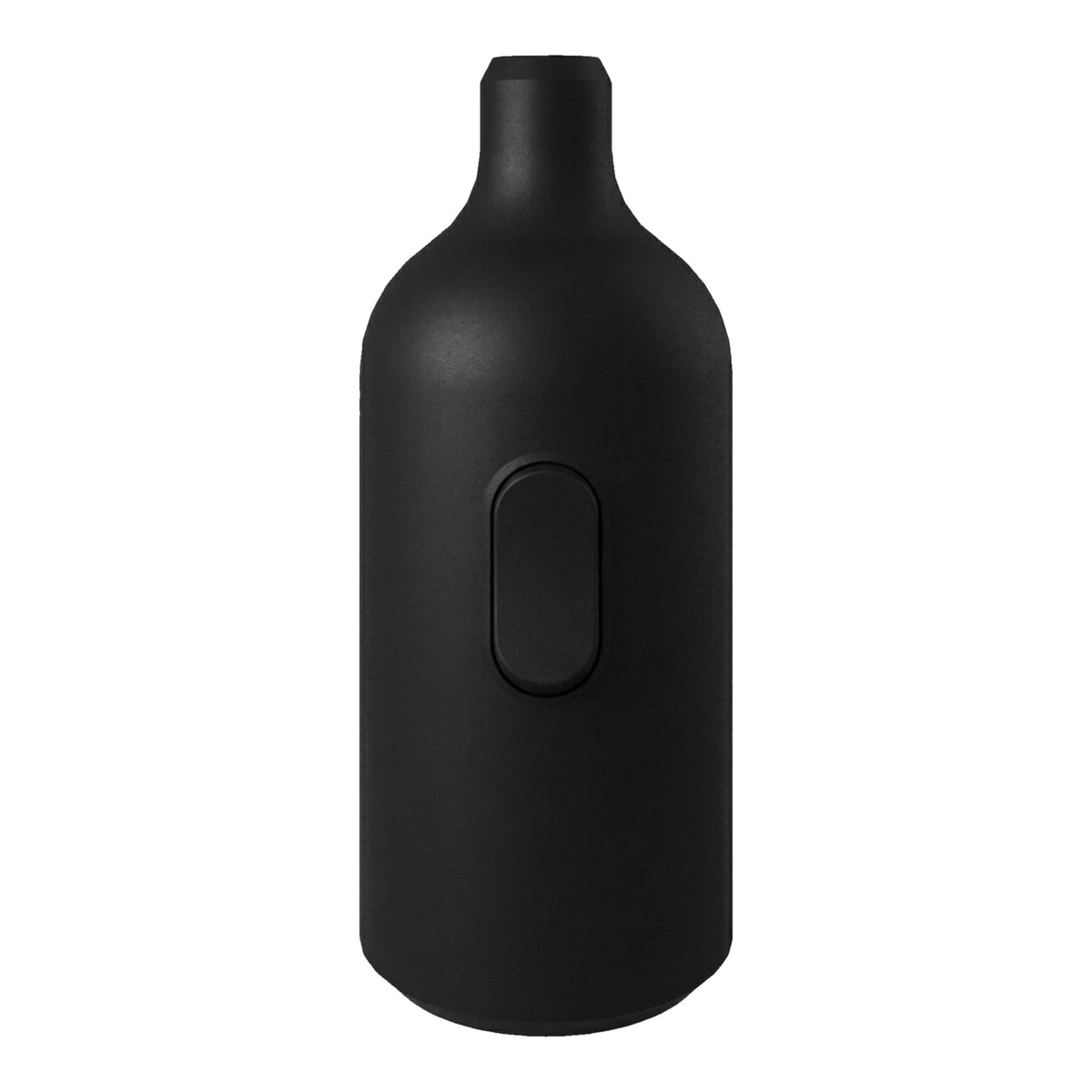 Douille E27 en silicone avec interrupteur — Noir