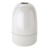 Douille E40 en porcelaine — Blanc
