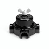 Kit va-et-vient à écrou papillon et socle en porcelaine — Noir / Blanc / 3 sorties