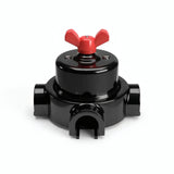 Kit va-et-vient à écrou papillon et socle en porcelaine — Noir / Rouge / 3 sorties