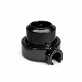 Kit prise murale et socle en porcelaine — Française 2P+T 16 A / Noir / 1 sortie