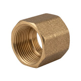 Manchon égal femelle-femelle à butée en laiton CW617N BSP - vue isométrique