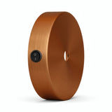 Mini rosace cylindrique en métal avec interrupteur, Ø 83 mm — Cuivre satiné