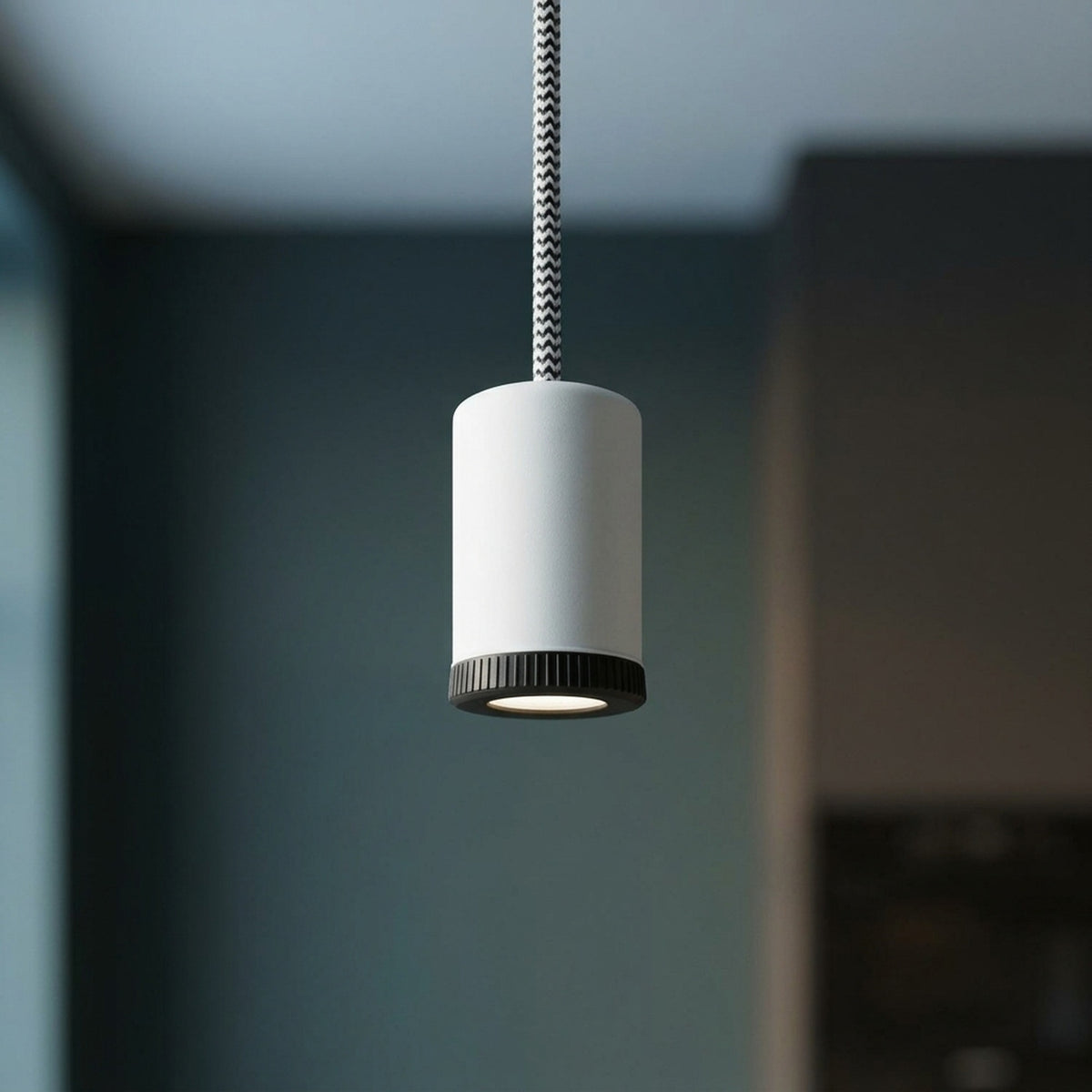 Mini spot LED en métal Mini GU10 — Blanc mat