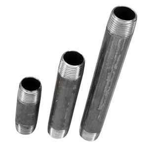 Destockage - Tube 1/2'' - Choix 2 - 15x21mm acier noir - fileté