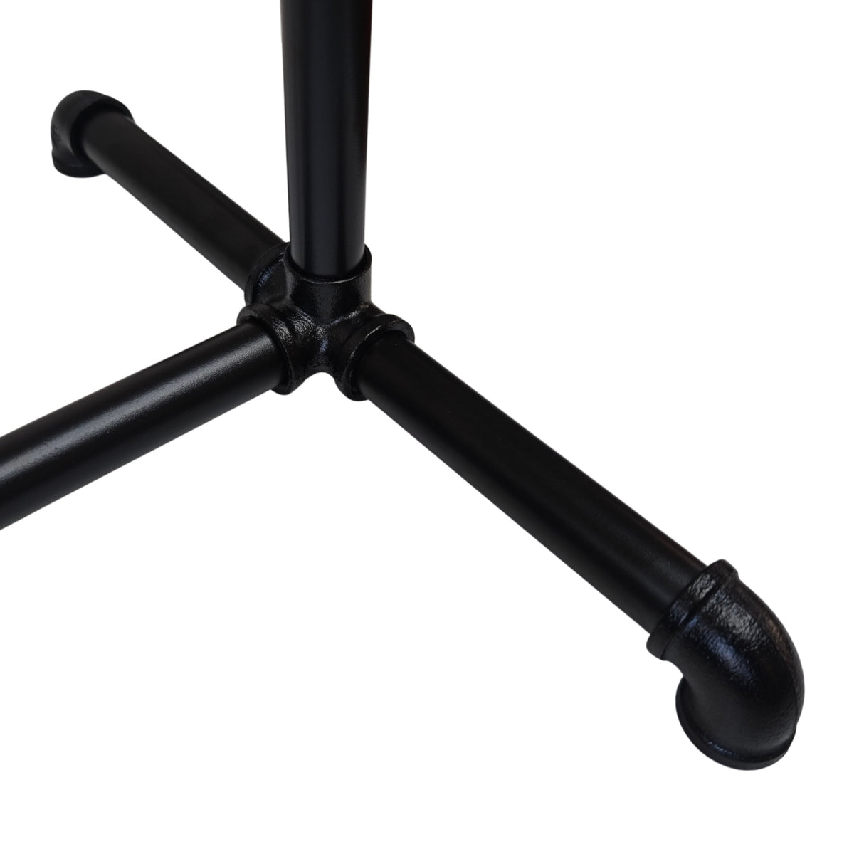 détail pied sur portant industriel