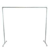 Portant simple vêtements galvanisé style atelier - vue d'ensemble