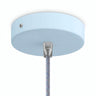 Rosace cylindrique en métal, Ø 120 mm — Conique thermoplastique / Bleu ciel