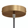 Rosace cylindrique en métal, Ø 120 mm — Conique thermoplastique / Bronze satiné