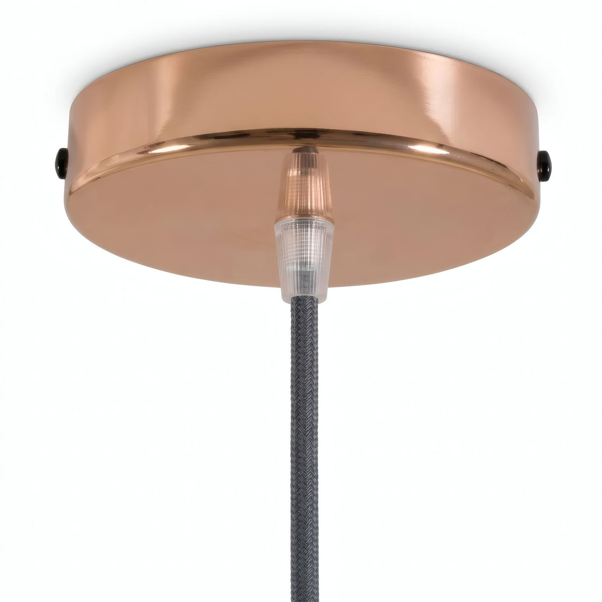 Rosace cylindrique en métal, Ø 120 mm — Conique thermoplastique / Cuivre