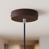 Rosace cylindrique en métal, Ø 120 mm — Conique thermoplastique / Rouille