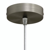 Rosace cylindrique en métal, Ø 120 mm — Conique thermoplastique / Titane satiné