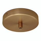 Rosace cylindrique en métal, Ø 120 mm — Cylindrique métal / Bronze satiné