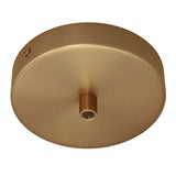 Rosace cylindrique en métal, Ø 120 mm — Cylindrique métal / Bronze satiné