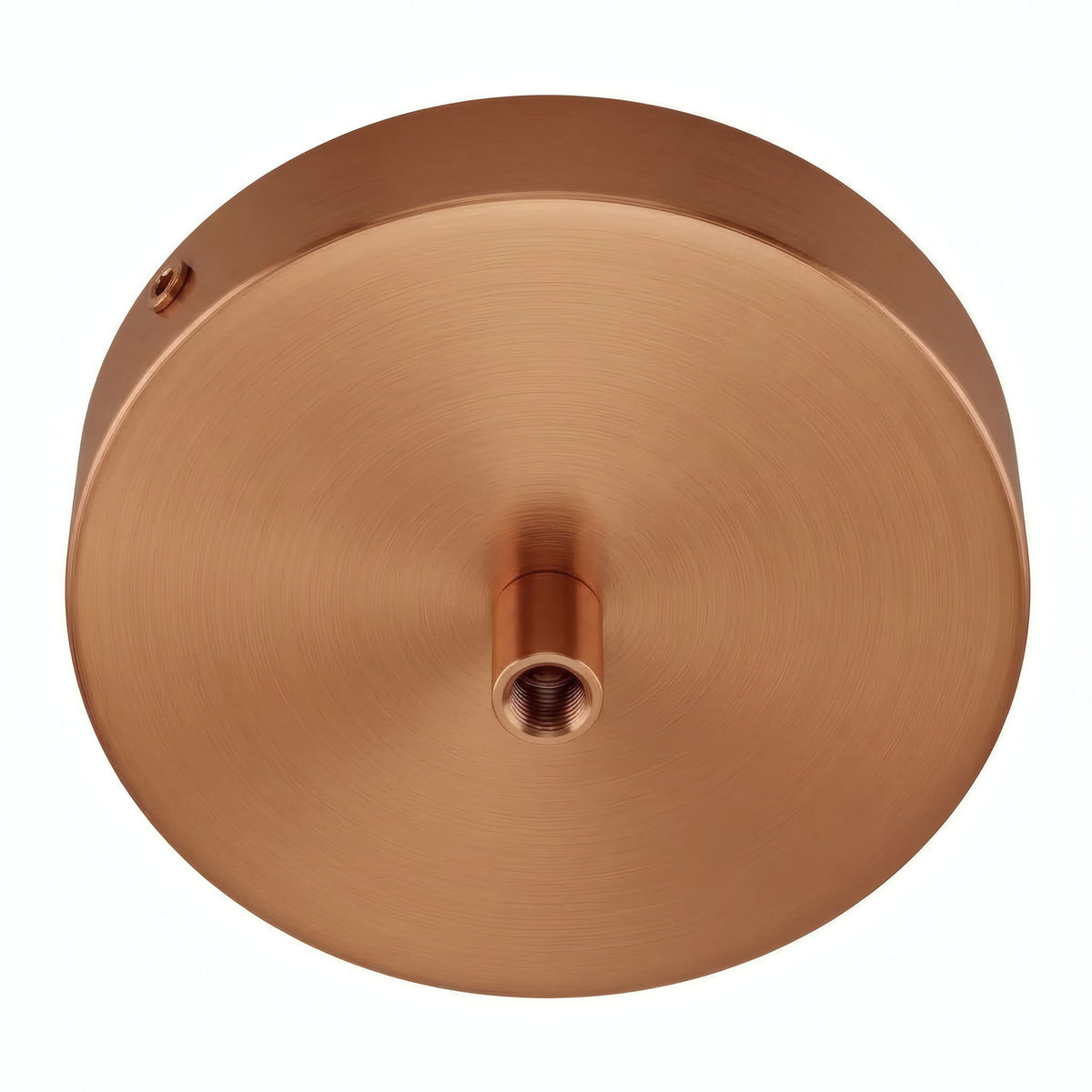 Rosace cylindrique en métal, Ø 120 mm — Cylindrique métal / Cuivre satiné