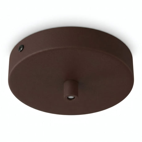 Rosace cylindrique en métal, Ø 120 mm — Cylindrique métal / Rouille
