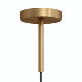 Rosace cylindrique en métal avec serre-câble de 15 cm — Bronze satiné
