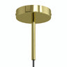 Rosace cylindrique en métal avec serre-câble de 15 cm — Laiton