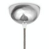 Rosace demi-sphérique en métal, Ø 100 mm — Chromé