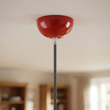 Rosace demi-sphérique en métal, Ø 100 mm — Rouge