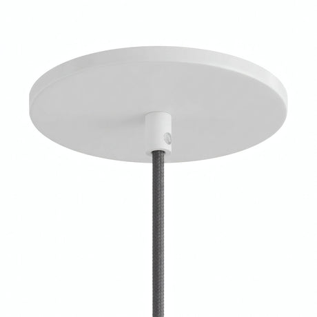 Rosace encastrable affleurante, Ø 126 mm — Blanc mat