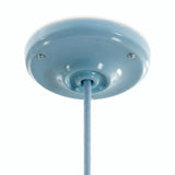 Rosace en porcelaine avec kit de fixation, Ø 105 mm — Azur