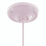 Rosace en porcelaine avec kit de fixation, Ø 105 mm — Rose antique
