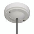 Rosace minimaliste en porcelaine, Ø 100 mm — Blanc