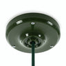 Rosace en porcelaine avec kit de fixation, Ø 105 mm — Vert