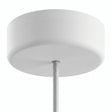 Rosace en silicone d'extérieur IP65, Ø 125 mm — Blanc
