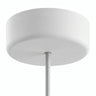 Rosace en silicone d'extérieur IP65, Ø 125 mm — Blanc