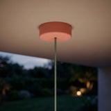 Rosace en silicone d'extérieur IP65, Ø 125 mm — Saumon