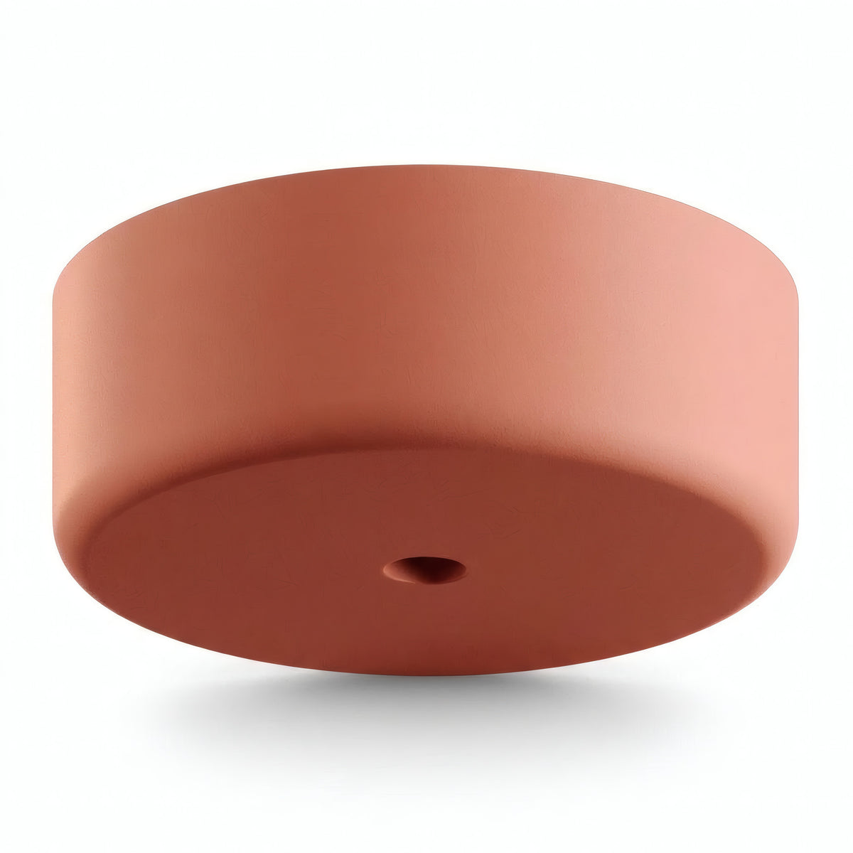 Rosace en silicone d'extérieur IP65, Ø 125 mm — Saumon