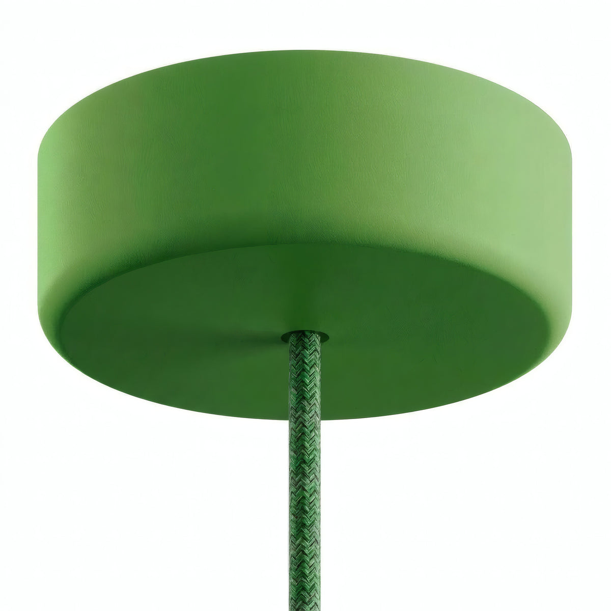 Rosace en silicone d'extérieur IP65, Ø 125 mm — Vert prairie
