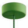 Rosace en silicone d'extérieur IP65, Ø 125 mm — Vert prairie
