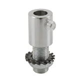 Serre-câble cylindrique en métal M10x1, écrou et rondelle