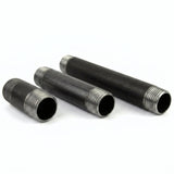Tube 1/2'' - 15x21mm acier noir - fileté - photo produit fond blanc 4