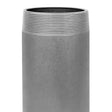 Tube acier noir fileté 102x114mm plomberie