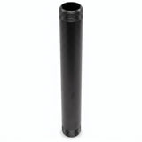 Tubes filetés - déco – peinture noire - photo produit fond blanc 1