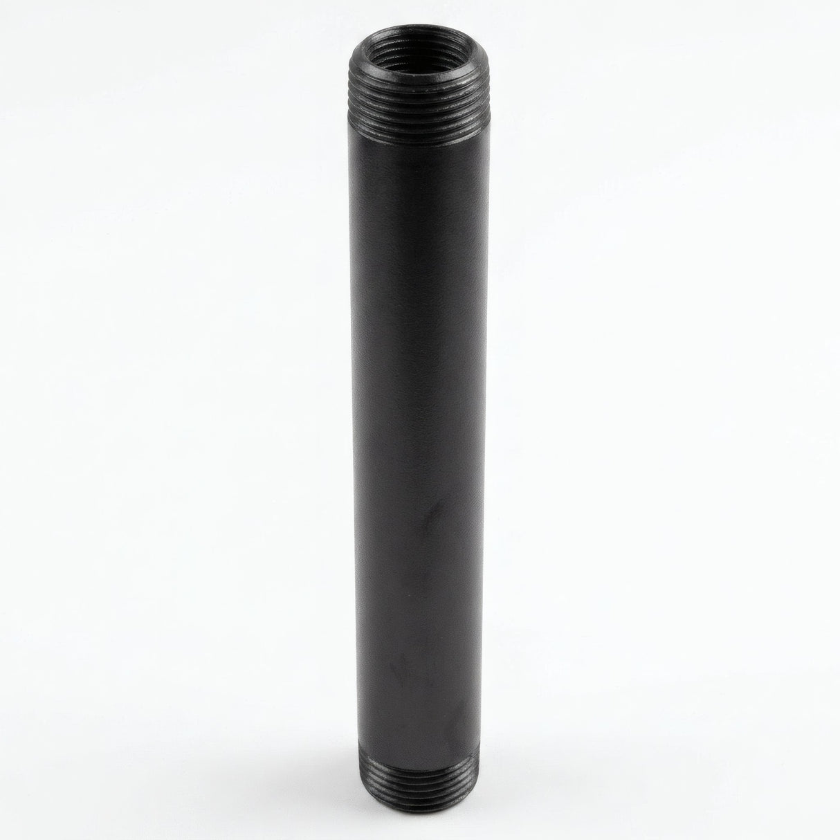 Tubes filetés - déco – peinture noire - photo produit fond blanc 3